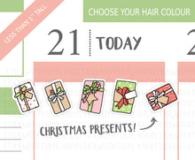 Load image into Gallery viewer, CL_030 Christmas Presents | Lottie Stickers | Festive Planner Stickers