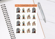 Load image into Gallery viewer, FL_007 Cosy Day | Lottie Stickers | Autumn/Fall and Halloween Planner Stickers