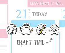 Load image into Gallery viewer, S_002 Squidge Does Arts and Crafts | Squidge Stickers | Planner Stickers