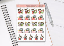 Load image into Gallery viewer, CL_026 Festive Date Night | Lottie Stickers | Festive Planner Stickers