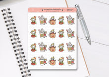 Load image into Gallery viewer, CL_009 Festive Hot Drinks | Lottie Stickers | Festive Planner Stickers