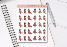 Load image into Gallery viewer, CL_007 Elf on the Shelf | Lottie Stickers | Festive Planner Stickers