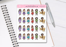 Load image into Gallery viewer, L_174 La Familia | Lottie Stickers | Planner Stickers