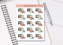Load image into Gallery viewer, CL_011 Festive Movies | Lottie Stickers | Festive Planner Stickers