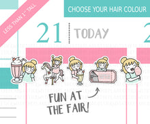 Load image into Gallery viewer, L_195 Fun Fair | Lottie Stickers | Planner Stickers