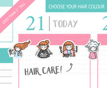 Load image into Gallery viewer, L_053 Hair Care | Lottie Stickers | Planner Stickers