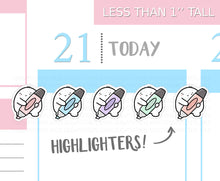 Load image into Gallery viewer, S_170 Squidge Does Highlighting | Squidge Stickers | Planner Stickers