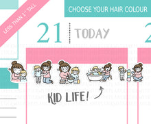 Load image into Gallery viewer, L_219 Kid Life (Boy) | Lottie Stickers | Planner Stickers