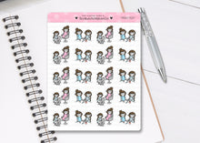 Load image into Gallery viewer, L_069 Manicure/Pedicure | Lottie Stickers | Planner Stickers