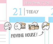 Load image into Gallery viewer, S_150 Squidge Is Moving House | Squidge Stickers | Planner Stickers