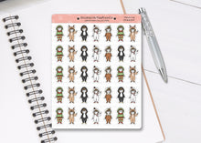 Load image into Gallery viewer, CL_001 Festive Onesies! | Lottie Stickers | Festive Planner Stickers