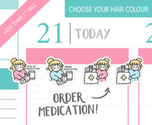 Load image into Gallery viewer, L_215 Order Medication | Lottie Stickers | Planner Stickers