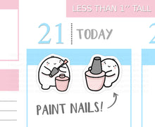 Load image into Gallery viewer, S_164 Squidge Paints Nails | Squidge Stickers | Planner Stickers