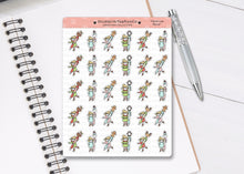 Load image into Gallery viewer, CL_019 Festive Pens | Lottie Stickers | Festive Planner Stickers
