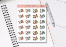 Load image into Gallery viewer, CL_027 Festive Planners | Lottie Stickers | Festive Planner Stickers