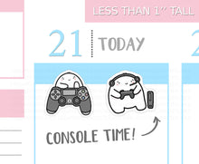 Load image into Gallery viewer, S_143 Squidge Plays Console (Pt. 1) | Squidge Stickers | Planner Stickers