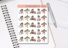 Load image into Gallery viewer, CL_003 Festive Shopping! | Lottie Stickers | Festive Planner Stickers