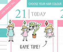 Load image into Gallery viewer, L_107 Let's Play Sims | Lottie Stickers | Planner Stickers