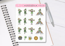 Load image into Gallery viewer, L_113 St Patricks Day | Lottie Stickers | Planner Stickers