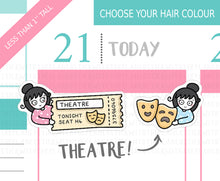 Load image into Gallery viewer, L_240 Theatre | Lottie Stickers | Planner Stickers