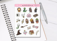 Load image into Gallery viewer, L_169 Wizarding World Decor | Lottie Stickers | Planner Stickers