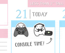 Load image into Gallery viewer, S_144 Squidge Plays Console (Pt. 2) | Squidge Stickers | Planner Stickers