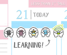 Load image into Gallery viewer, S_074 Squidge Loves Learning | Squidge Stickers | Planner Stickers