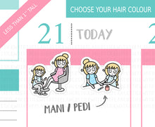 Load image into Gallery viewer, L_069 Manicure/Pedicure | Lottie Stickers | Planner Stickers