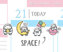 Load image into Gallery viewer, S_027 Squidge Needs Some Space | Squidge Stickers | Planner Stickers