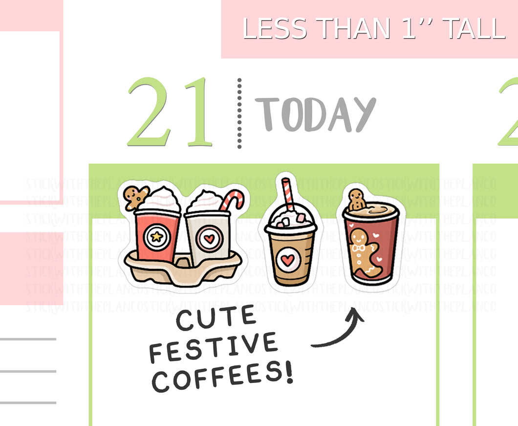 S_746 Festive Hot Drinks Takeaway | Squidge Stickers