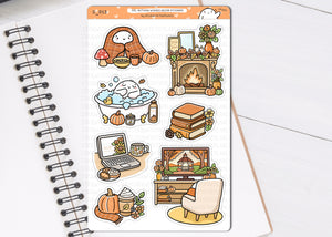 XXL D_013 Autumn Wishes Decor Planner Stickers