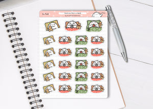 S_748 Festive Chill In Bed | Squidge Stickers