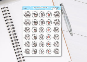 S_311 Squidge Has a Period | Squidge Stickers | Planner Stickers