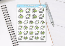 Load image into Gallery viewer, S_312 Squidge is Feelin&#39; Spendy | Squidge Stickers | Planner Stickers
