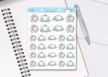 Load image into Gallery viewer, S_323 Squidge Has a Good Cry | Squidge Stickers | Planner Stickers
