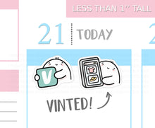 Load image into Gallery viewer, S_329 Squidge Shops on Vinted | Squidge Stickers | Planner Stickers
