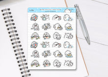 Load image into Gallery viewer, S_334 Squidge Looks after a Toddler | Squidge Stickers | Planner Stickers
