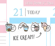 Load image into Gallery viewer, S_335 Squidge Loves Ice Cream | Squidge Stickers | Planner Stickers
