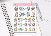 Load image into Gallery viewer, L_359 Hangover | Lottie Stickers | Planner Stickers
