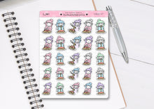 Load image into Gallery viewer, L_361 Spaghetti | Lottie Stickers | Planner Stickers
