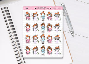 L_362 Dodgy Tummy | Lottie Stickers | Planner Stickers