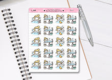 Load image into Gallery viewer, L_368 Bath Time | Lottie Stickers | Planner Stickers
