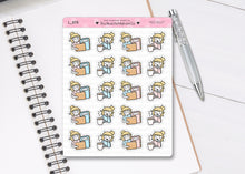 Load image into Gallery viewer, L_373 Meetings | Lottie Stickers | Planner Stickers
