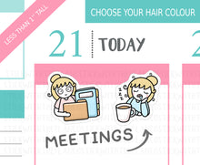 Load image into Gallery viewer, L_373 Meetings | Lottie Stickers | Planner Stickers
