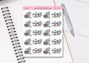 L_375 Slow Cooker | Lottie Stickers | Planner Stickers