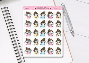 L_376 Having a Cry | Lottie Stickers | Planner Stickers