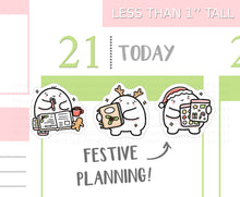 Load image into Gallery viewer, S_377 Squidge Festive Planning | Squidge Stickers | Planner Stickers
