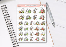 Load image into Gallery viewer, S_378 Squidge Festive Hot Drinks | Squidge Stickers | Planner Stickers
