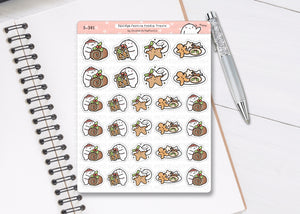 S_381 Squidge Festive Foodie Treats | Squidge Stickers | Planner Stickers