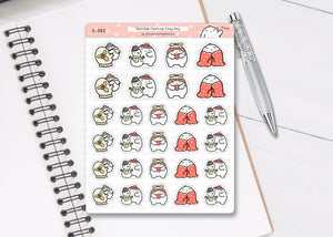 S_383 Squidge Festive Cosy Day | Squidge Stickers | Planner Stickers